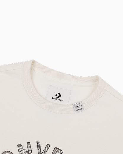Converse x ZO&FRIENDS - Crewneck Top Egret