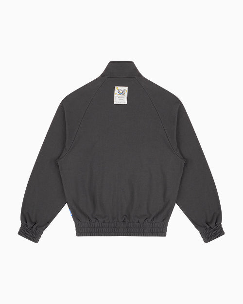 Converse x ZO&FRIENDS - Oversized Zip-Up Sweatshirt Dark Matter