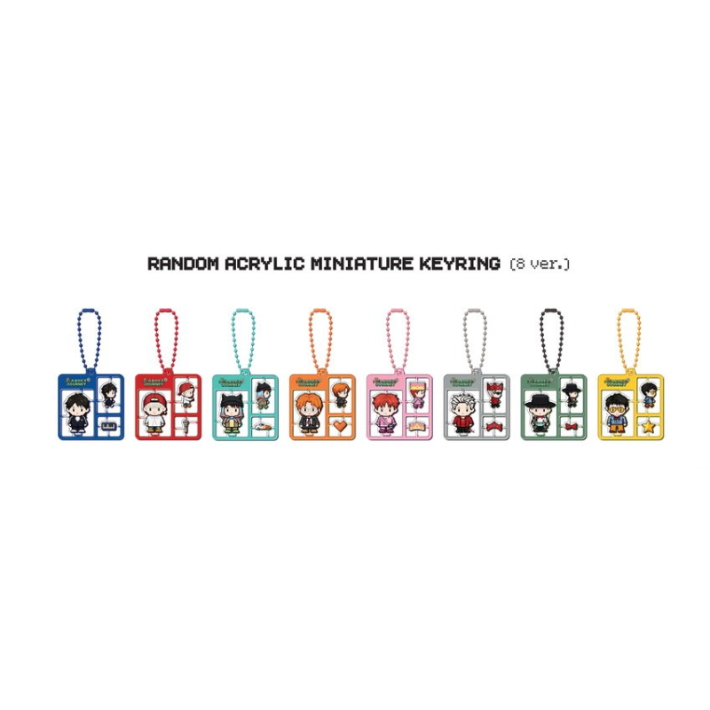 G-Dragon x FAM Pop-up - G: A Boy's Journey - Random Acrylic Miniature Keyring