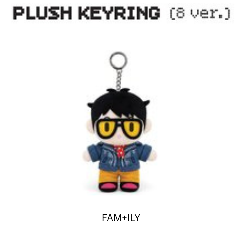 G-Dragon x FAM Pop-up - G: A Boy's Journey - Plush Keyring