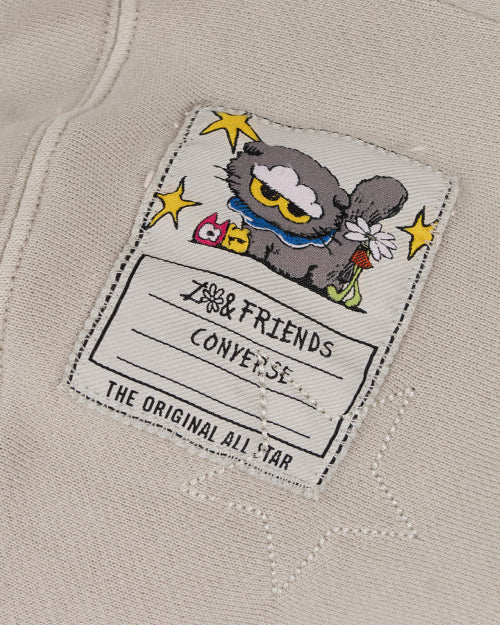 Converse x ZO&FRIENDS - Zip-up Hoodie Beach Stone