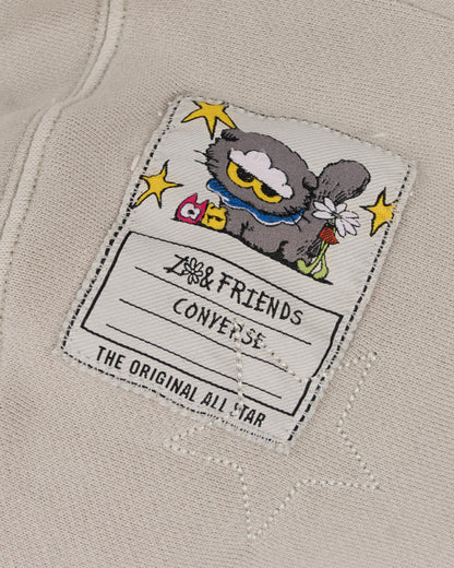 Converse x ZO&FRIENDS - Zip-up Hoodie Beach Stone