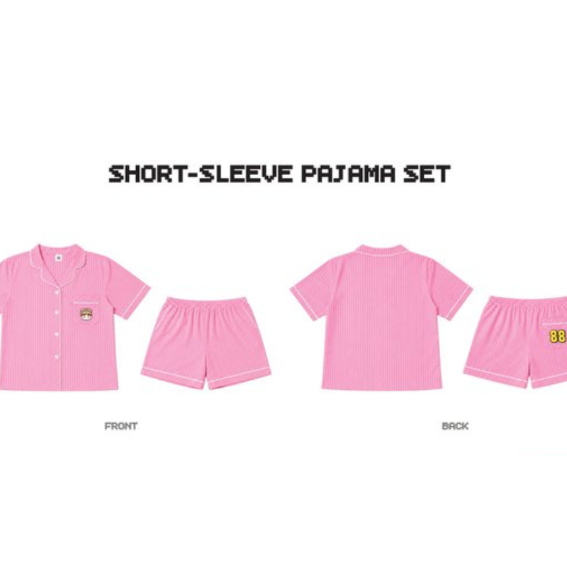 G-Dragon x FAM Pop-up - G: A Boy's Journey - Short-Sleeve Pajama Set