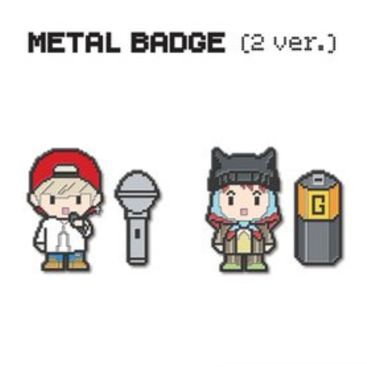 G-Dragon x FAM Pop-up - G: A Boy's Journey - Metal Badge