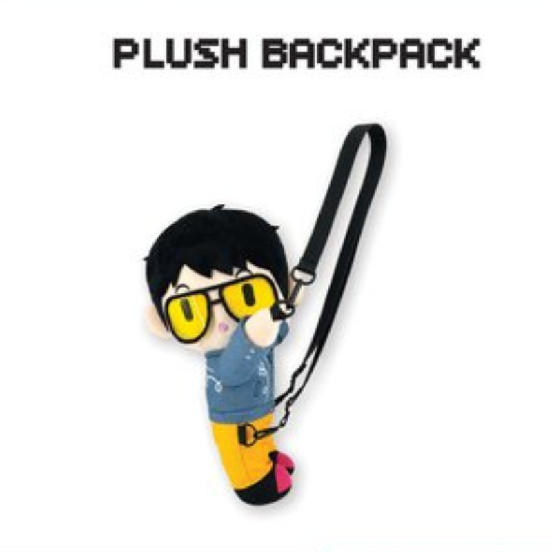 G-Dragon x FAM Pop-up - G: A Boy's Journey - Plush Backpack