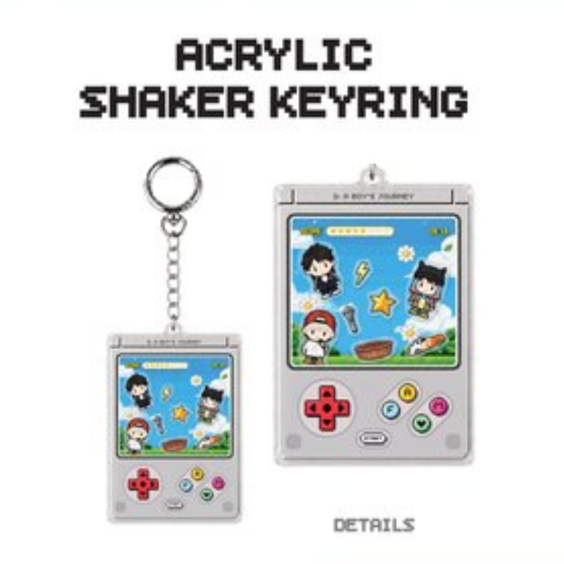 G-Dragon x FAM Pop-up - G: A Boy's Journey - Acrylic Shaker Keyring