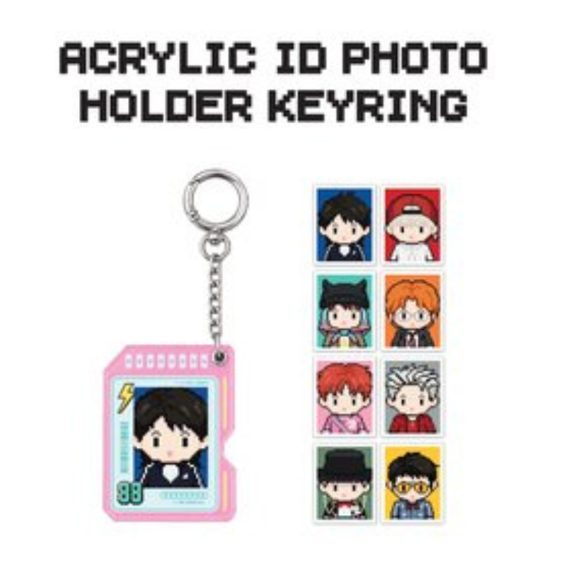 G-Dragon x FAM Pop-up - G: A Boy's Journey - Acrylic ID Photo Holder Keyring