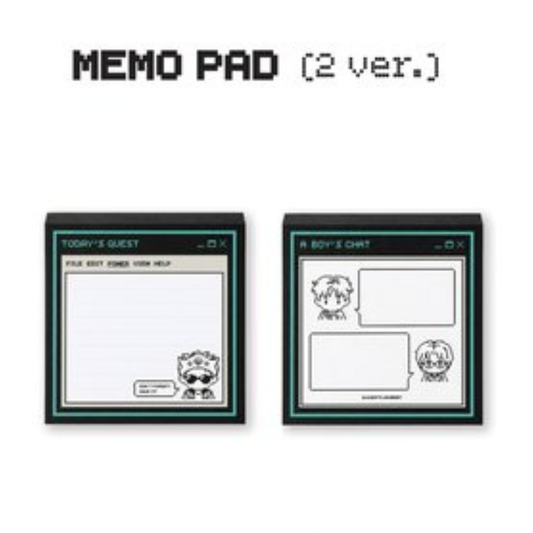 G-Dragon x FAM Pop-up - G: A Boy's Journey - Memo Pad