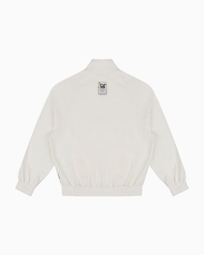 Converse x ZO&FRIENDS - Oversized Zip-Up Sweatshirt Egret