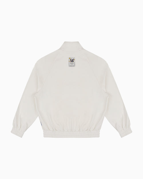 Converse x ZO&FRIENDS - Oversized Zip-Up Sweatshirt Egret