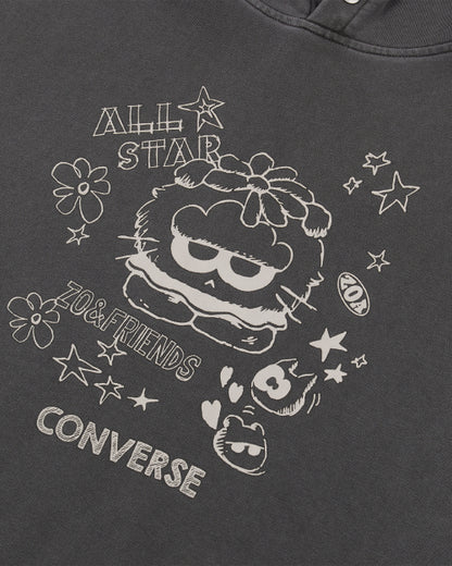 Converse x ZO&FRIENDS - Crew Neck Hoodie Dark Matter
