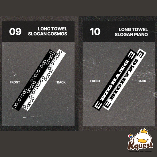 BIGBANG COSMOS - Long Towel Slogan