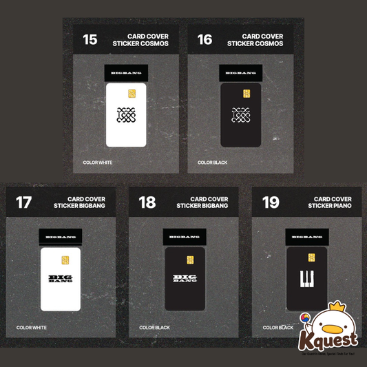 BIGBANG COSMOS - Card Cover Sticker
