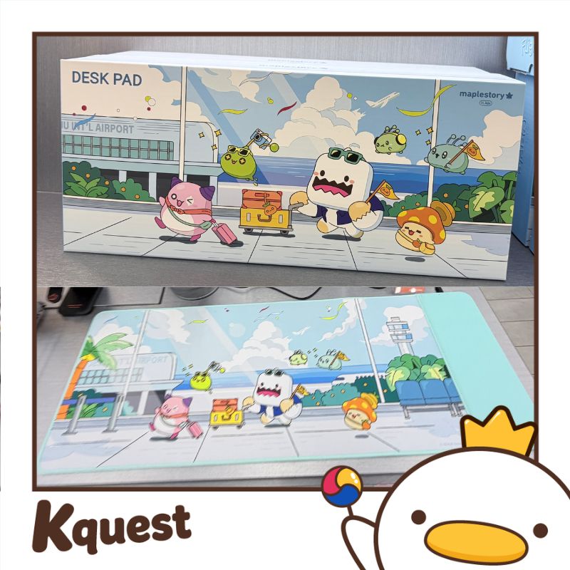 MapleStory - Jeju Edition - Wireless Charging Deskmat