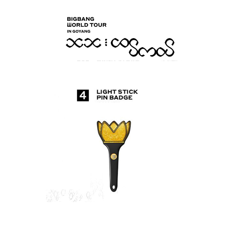 BIGBANG WORLD TOUR - Light Stick Pin Badge