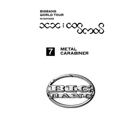 BIGBANG WORLD TOUR - Metal Carabiner