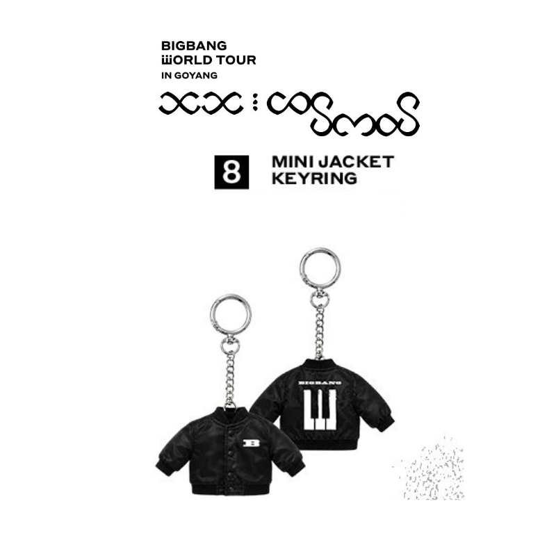 BIGBANG WORLD TOUR - Mini Jacket Keyring