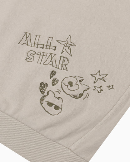 Converse x ZO&FRIENDS - Zip-up Hoodie Beach Stone