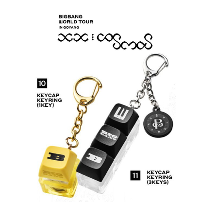 BIGBANG WORLD TOUR - Keycap Keyring