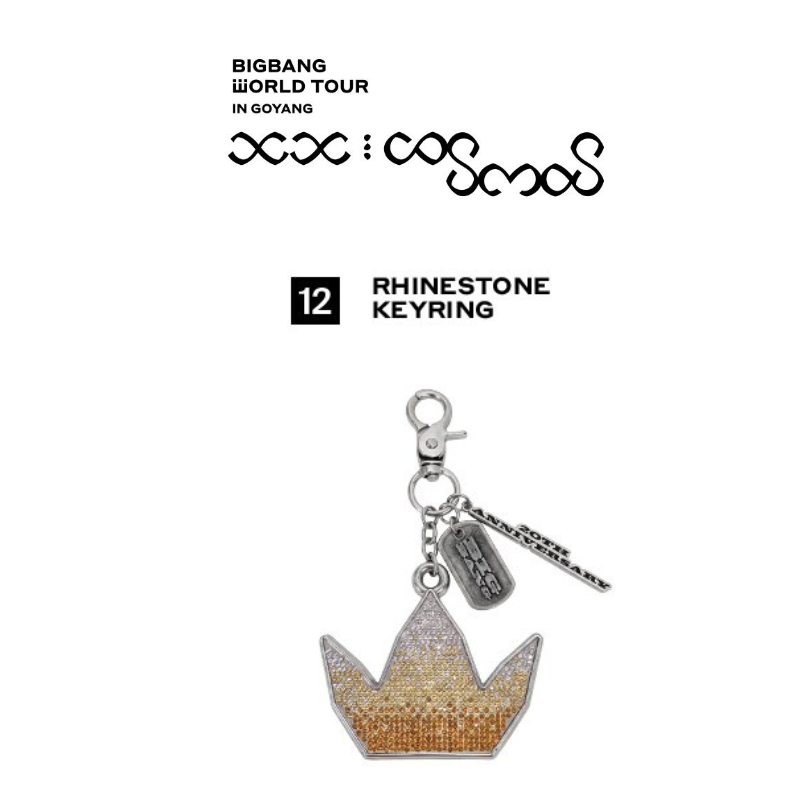 BIGBANG WORLD TOUR - Rhinestone Keyring