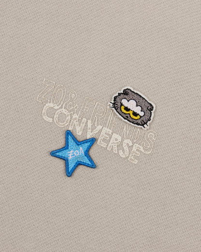 Converse x ZO&FRIENDS - Zip-up Hoodie Beach Stone