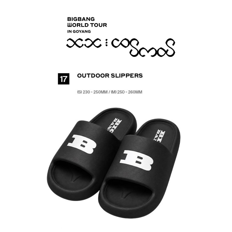BIGBANG WORLD TOUR - Outdoor Slippers