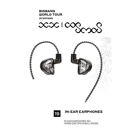 BIGBANG WORLD TOUR - In-Ear Earphones