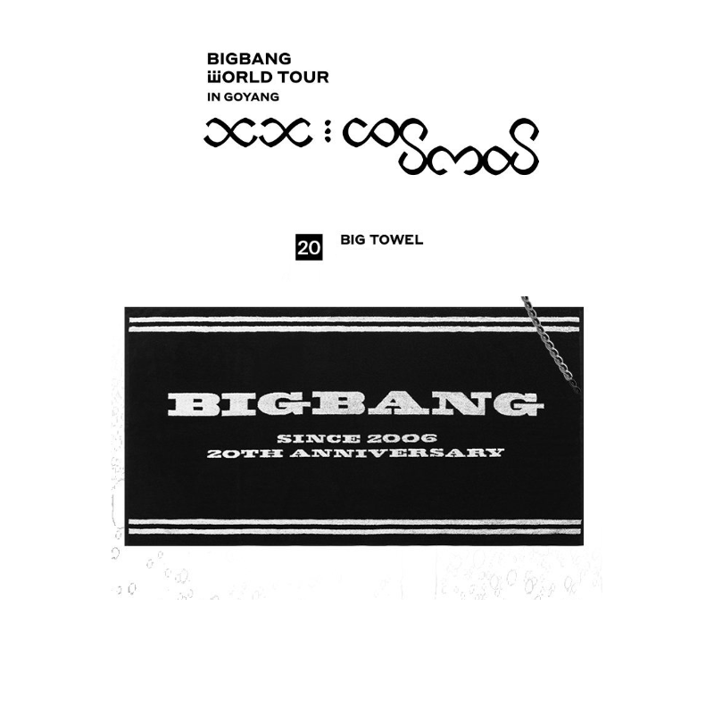 BIGBANG WORLD TOUR - Big Towel