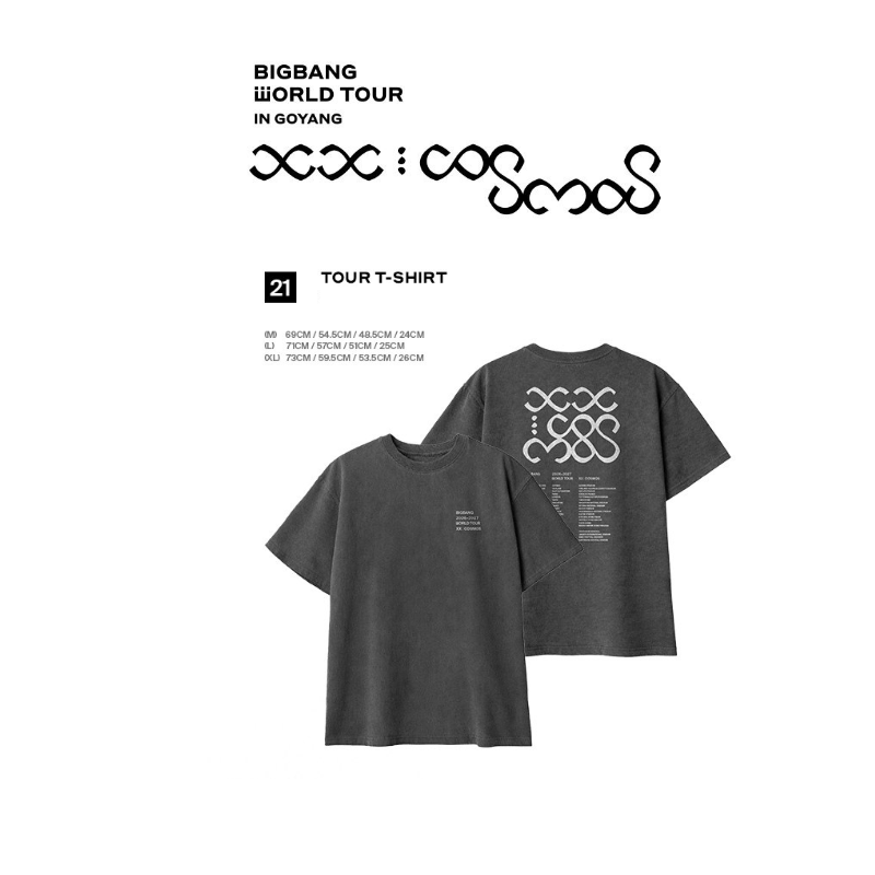 BIGBANG WORLD TOUR - Tour T-shirt