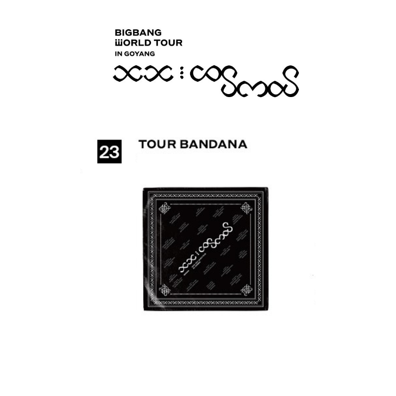 BIGBANG WORLD TOUR - Tour Bandana