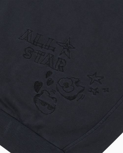 Converse x ZO&FRIENDS - Zip-up Hoodie Black