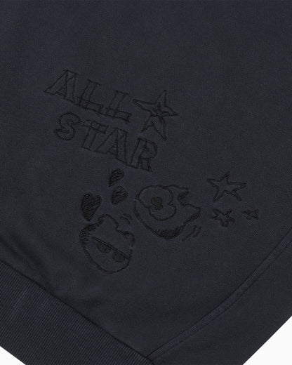 Converse x ZO&FRIENDS - Zip-up Hoodie Black