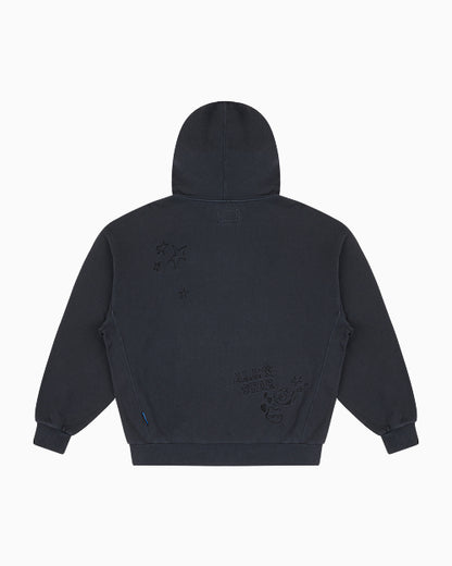 Converse x ZO&FRIENDS - Zip-up Hoodie Black
