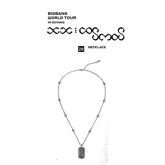 BIGBANG WORLD TOUR - Necklace