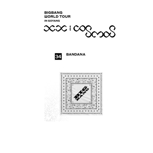 BIGBANG WORLD TOUR - Bandana