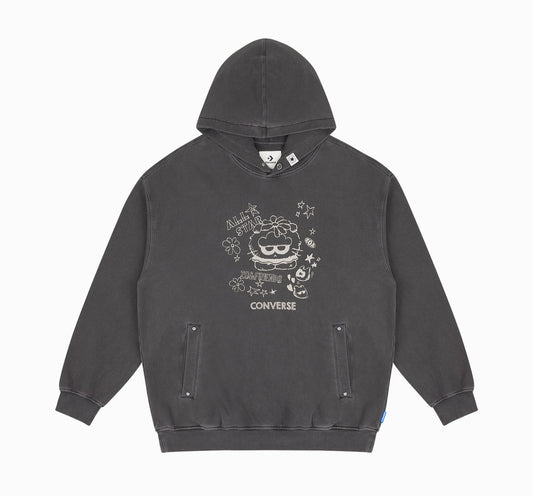 Converse x ZO&FRIENDS - Crew Neck Hoodie Dark Matter