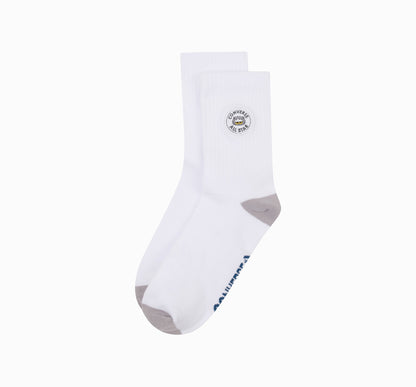 Converse x ZO&FRIENDS - Mid-Calf Socks White