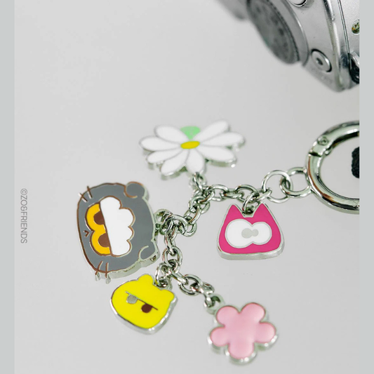 ZO&FRIENDS - Signature - Metal Keyring