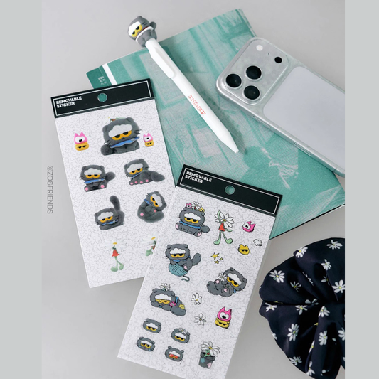 ZO&FRIENDS - Signature - Removable Sticker