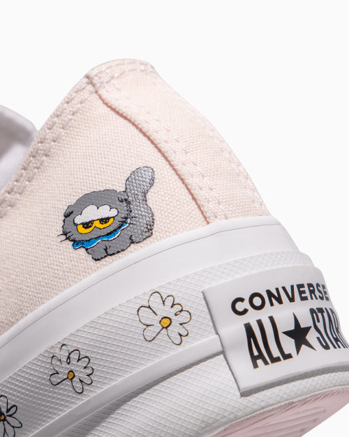 Converse x ZO&FRIENDS - Chuck Taylor All Star Lift Pebble Pink