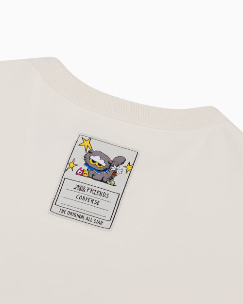 Converse x ZO&FRIENDS - Crewneck Top Egret