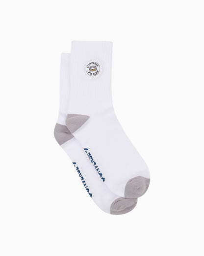 Converse x ZO&FRIENDS - Mid-Calf Socks White