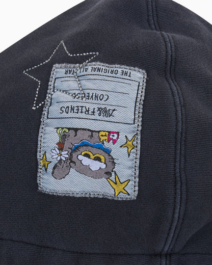 Converse x ZO&FRIENDS - Zip-up Hoodie Black