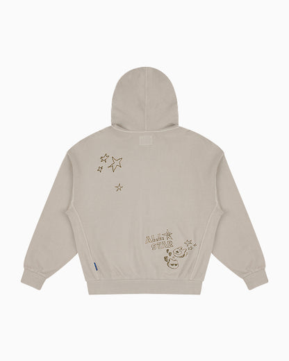 Converse x ZO&FRIENDS - Zip-up Hoodie Beach Stone